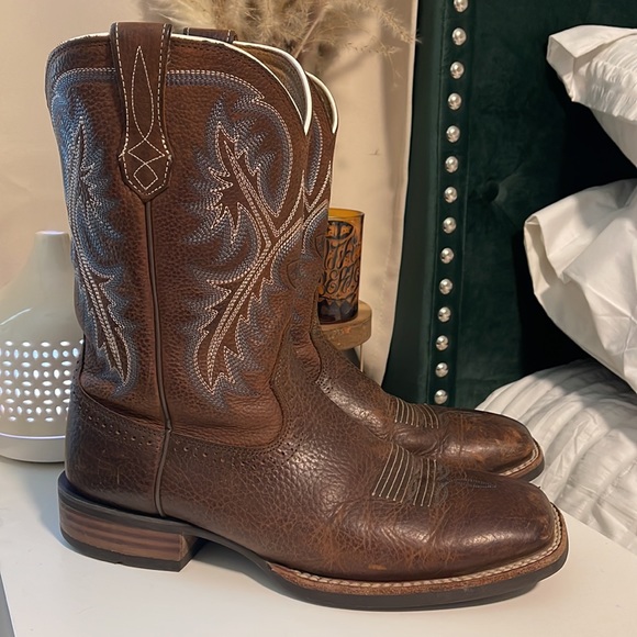 Ariat Men’s QuickDraw Performance Western Boots- Broad Square Toe - Picture 6 of 11